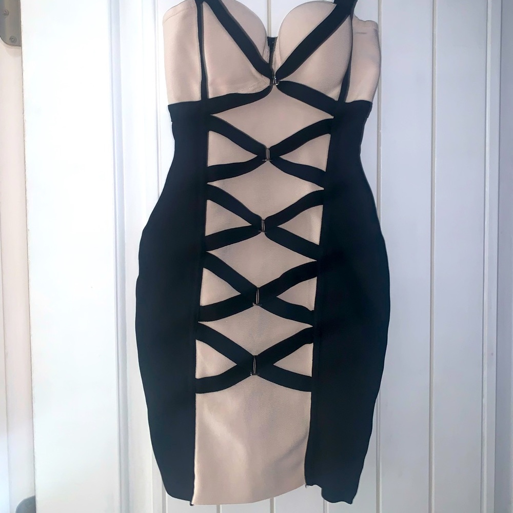 Bandage bodycon dress